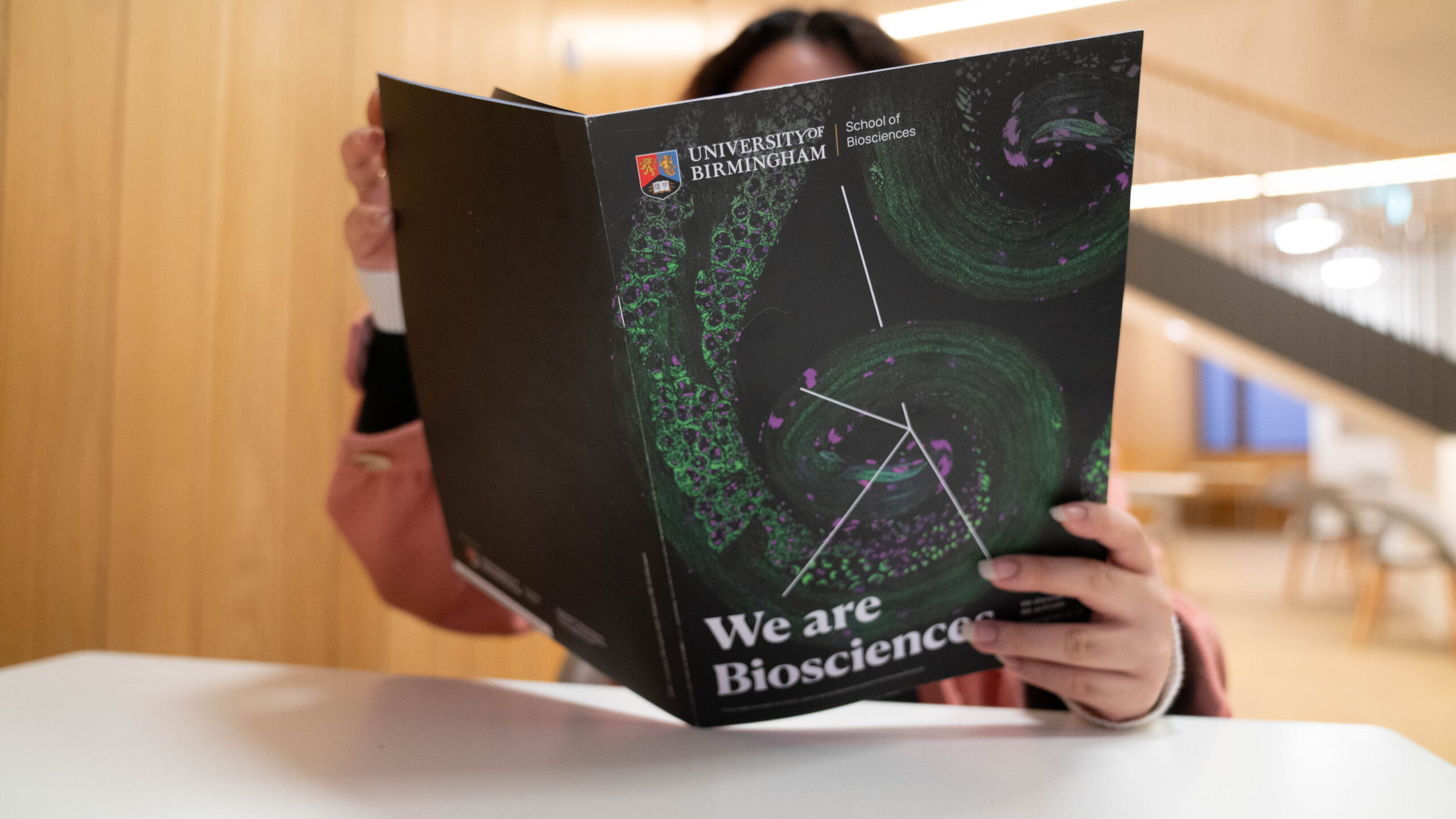 Front cover of Biosciences brochure